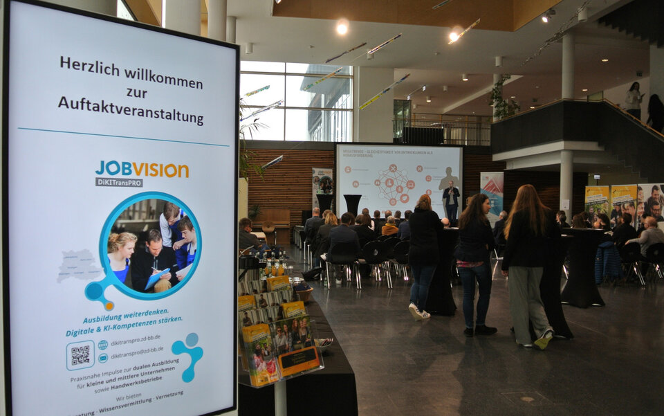 Impulsvorträge im Foyer des Herman Hollerith Zentrums