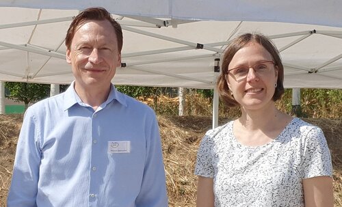 Im Interview: Thomas Kallenowski (FaWo) und Dr. Andrea Keller (Koordinierungsstelle Quartiersakademie)		