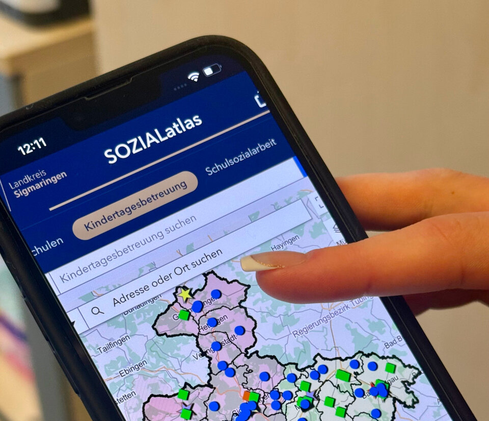 Von Kindertageseinrichtungen über Ärzte bis hin zu Beratungsstellen: Der neue Sozialatlas gibt einen interaktiven Überblick über Angebote und Einrichtungen im Landkreis Sigmaringen.