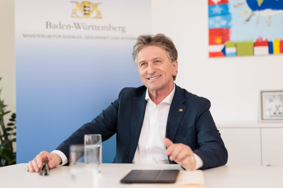 Manne Lucha MdL, Minister für Soziales, Gesundheit und Integration Baden-Württemberg