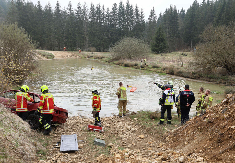 Überblick auf die Station "Badewanne" 