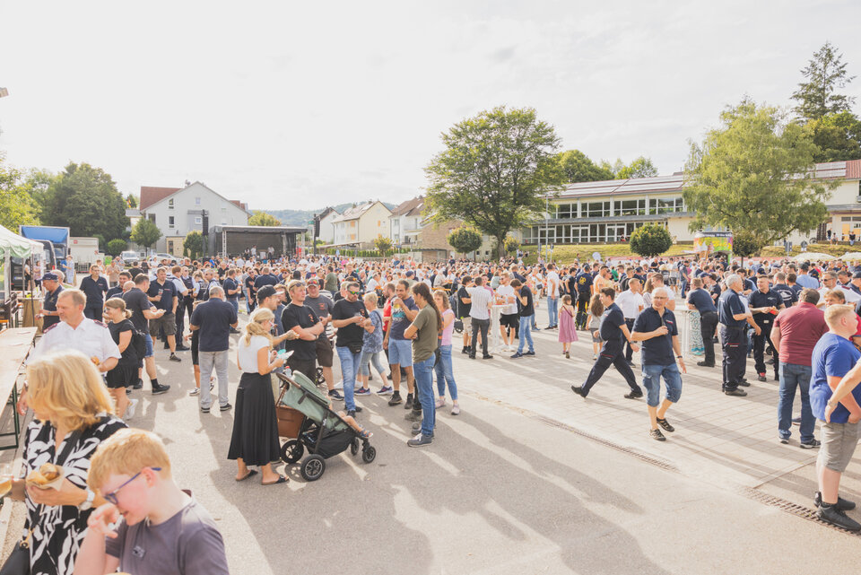 Eine besondere Stimmung beim Helferfest in Rudersberg