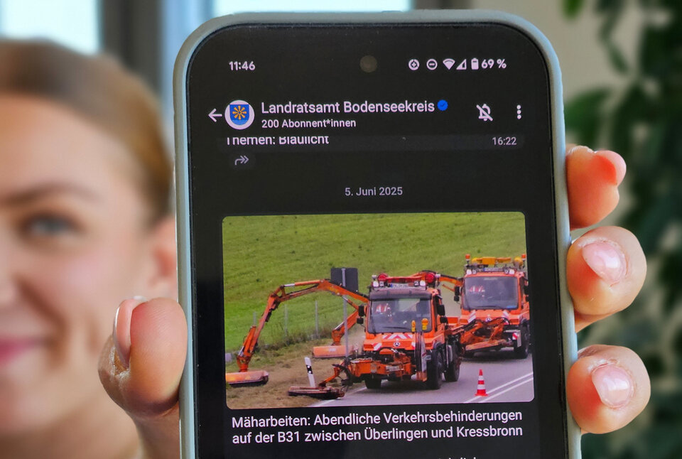 Bodenseekreis-Nachrichten aus erster Hand gibt es jetzt auch auf WhatsApp.