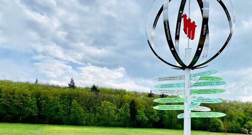 Europawegweiser des Landkreises Böblingen 