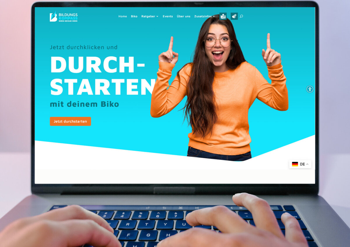 Der Bildungskompass Rhein-Neckar-Kreis unterstützt Schülerinnen und Schülern beim Entdecken des passenden Bildungswegs. Er ist als Desktop- und Mobile Version aufrufbar.