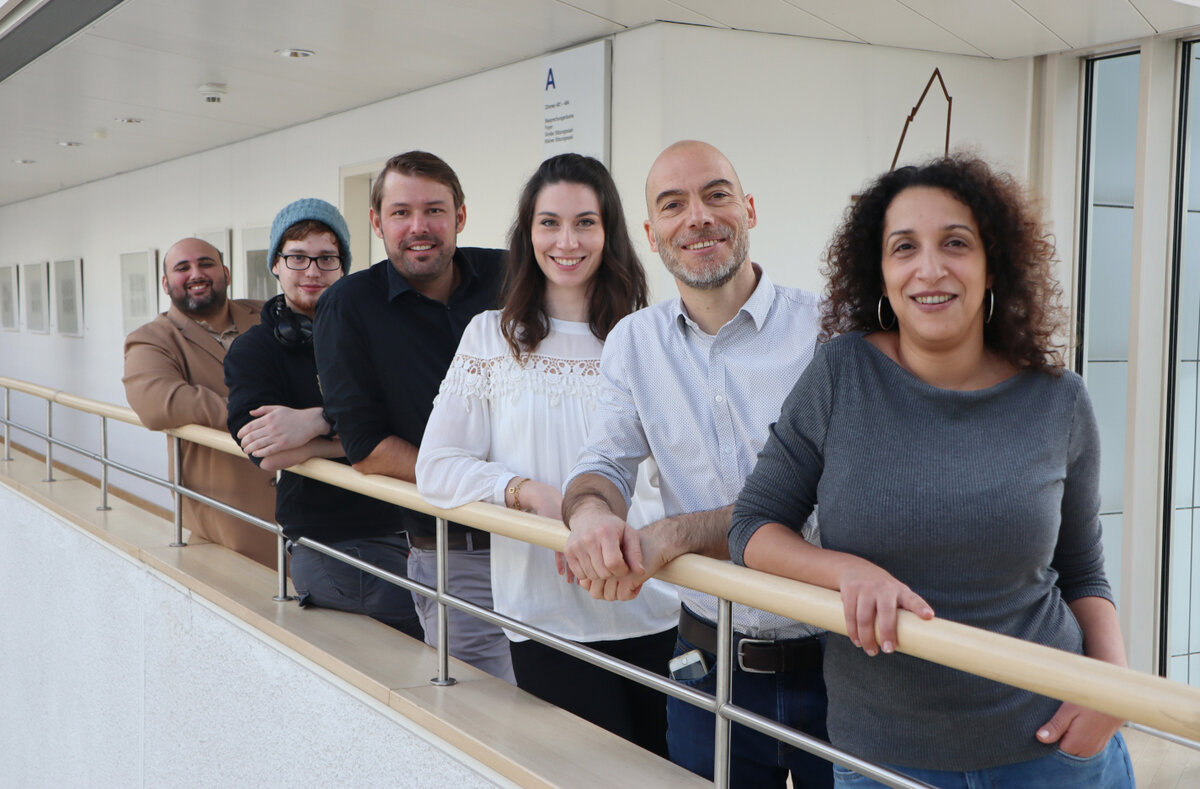 Dieses Projektteam aus dem Landratsamt Enzkreis hat das digitale Handbuch erstellt. 